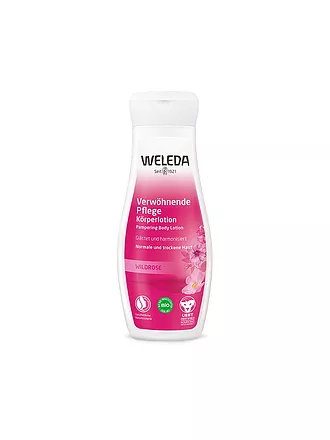 WELEDA | Verwöhnende Pflege Körperlotion Wildrose 200ml | 